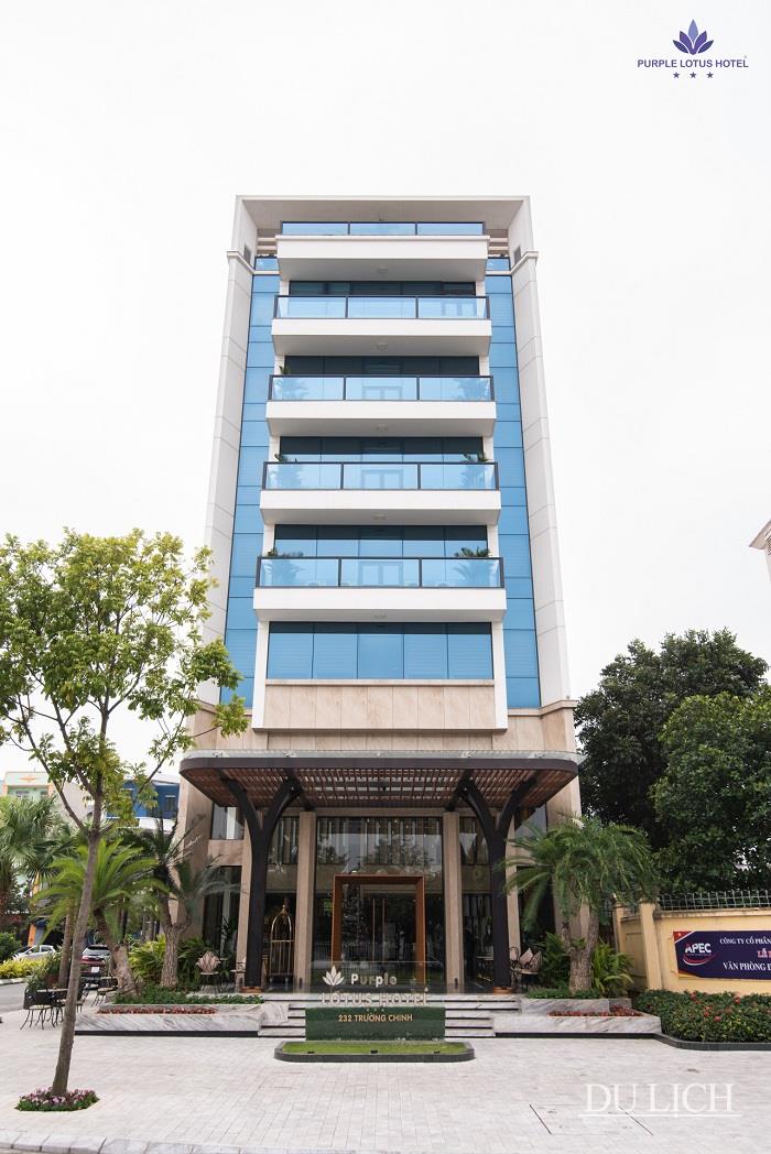 Purple Lotus Hotel tọa lạc tại 232 đường Trường Chinh – thành phố Hải Dương